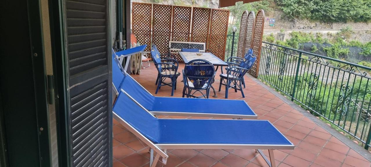 Casa Vacanze O'Mulin Ravello Via Fiume 2 Incrocio Pontone Bagian luar foto
