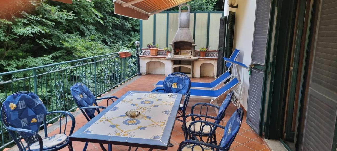 Casa Vacanze O'Mulin Ravello Via Fiume 2 Incrocio Pontone Bagian luar foto